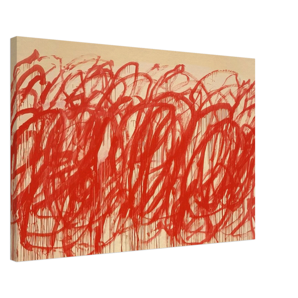 Untitled  Bacchus  Canvas | Cy Twombly Canvas | Cy Twombly Store