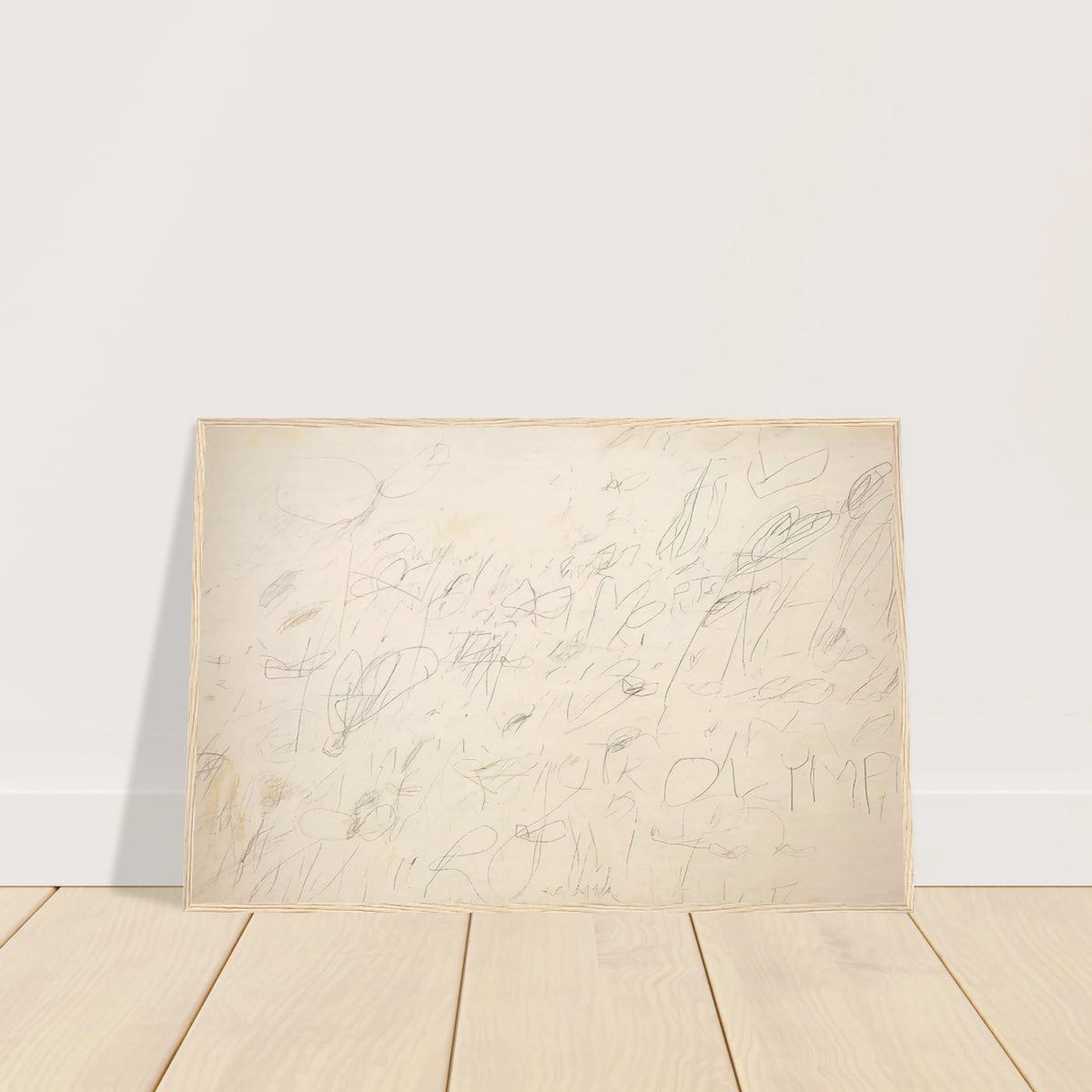 Olympia Framed Poster | Cy Twombly Framed Prints Wall Art | Cy Twombly Store