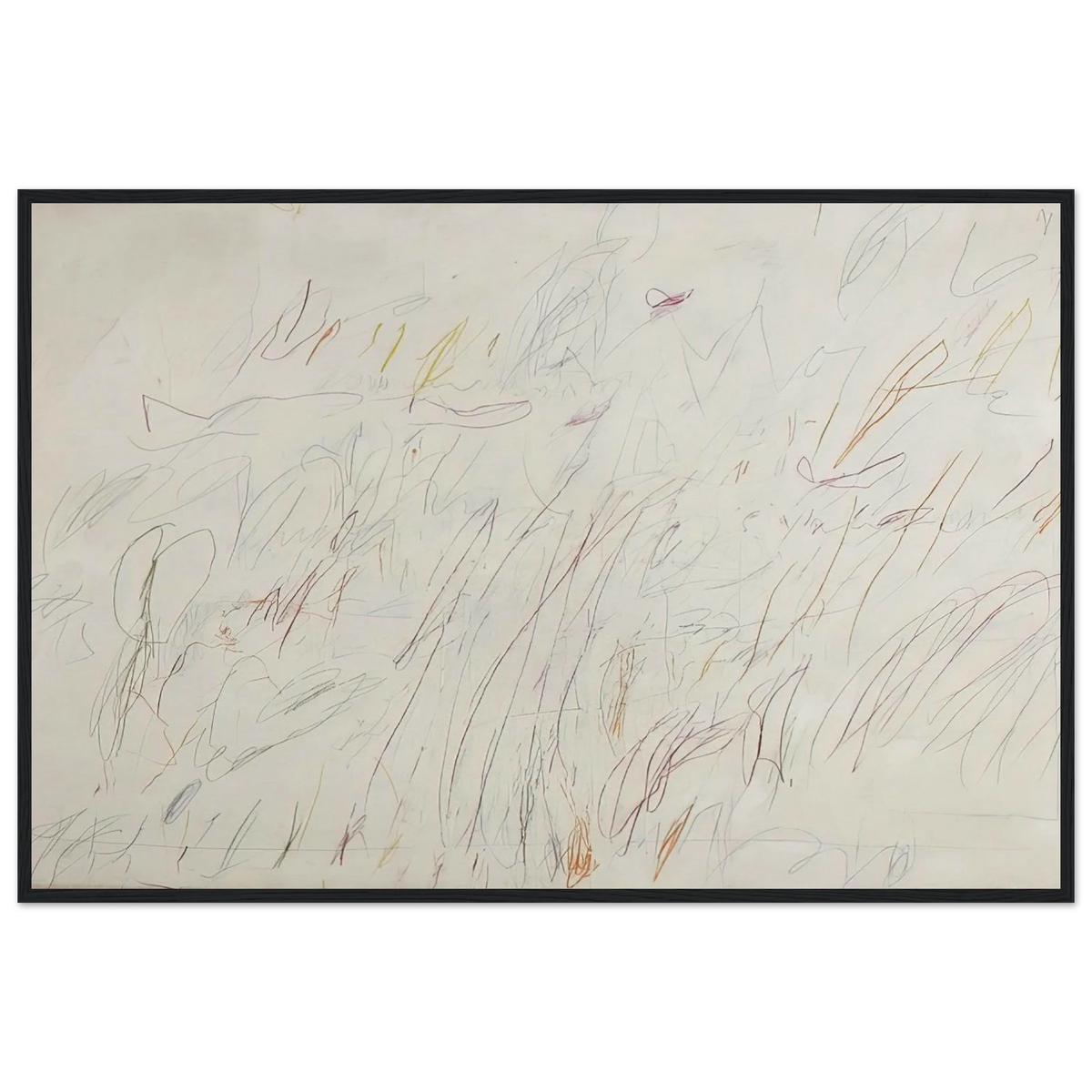 Sunset Framed Poster | Cy Twombly Framed Prints Wall Art | Cy Twombly Store