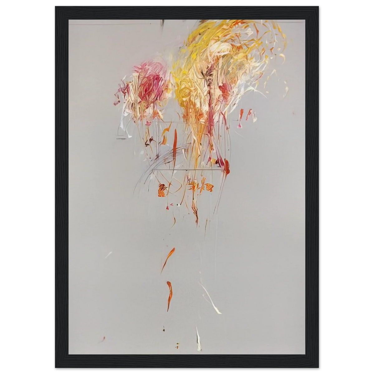 Nine Discourses on Commodus, Part IX Framed Poster | Cy Twombly Framed Prints Wall Art | Cy Twombly Store