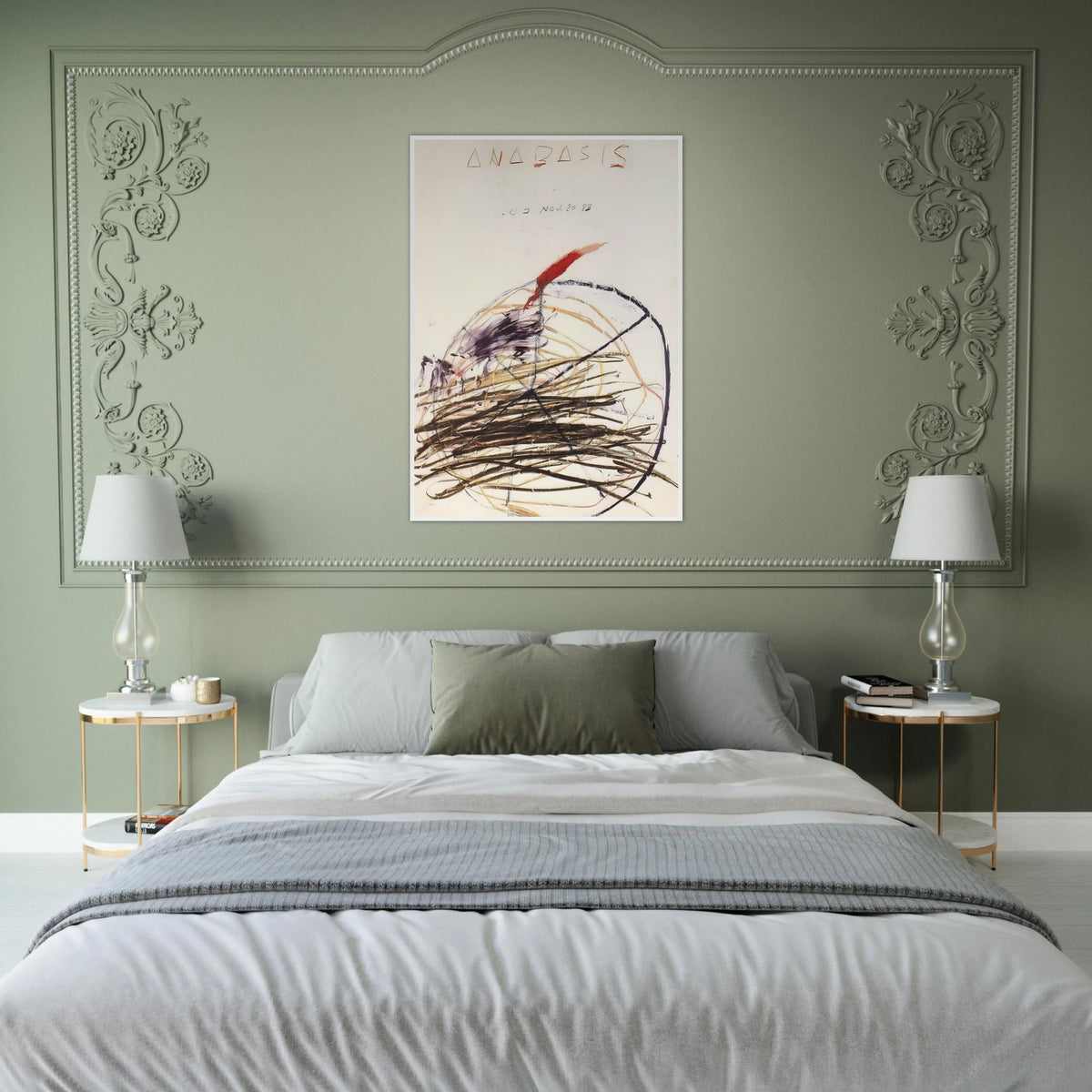 Anabasis  Xenephon  Framed Poster | Cy Twombly Framed Prints Wall Art | Cy Twombly Store