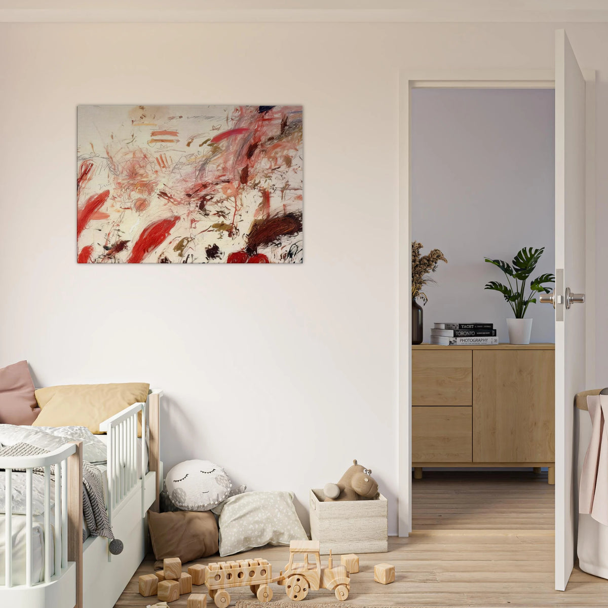 Ferragosto IV Canvas | Cy Twombly Canvas | Cy Twombly Store