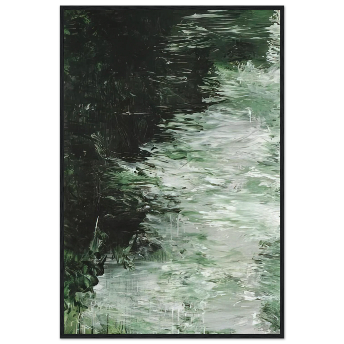 Untitled Part VII Framed Poster | Cy Twombly Framed Prints Wall Art | Cy Twombly Store