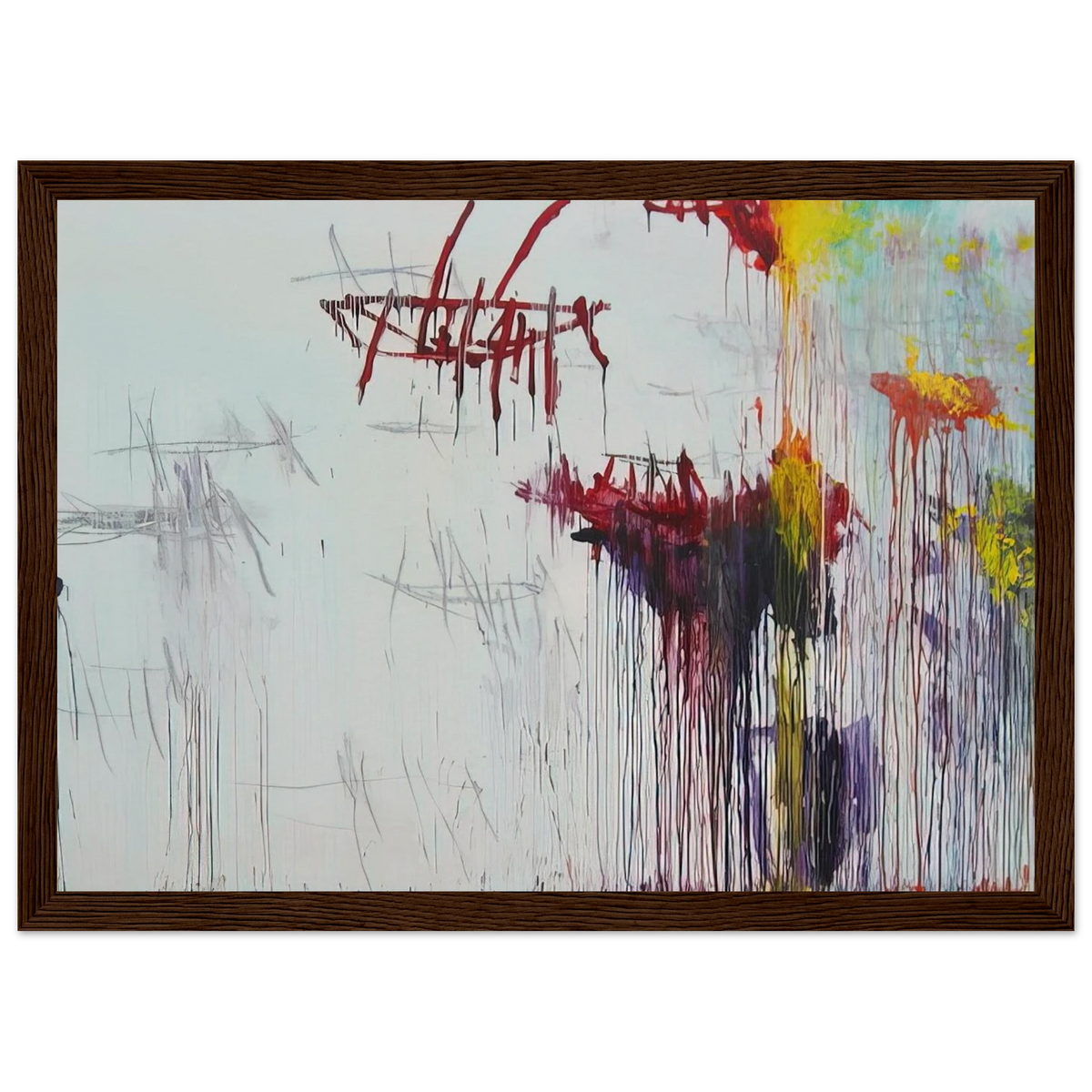 Lepanto, Part VI Framed Poster | Cy Twombly Framed Prints Wall Art | Cy Twombly Store