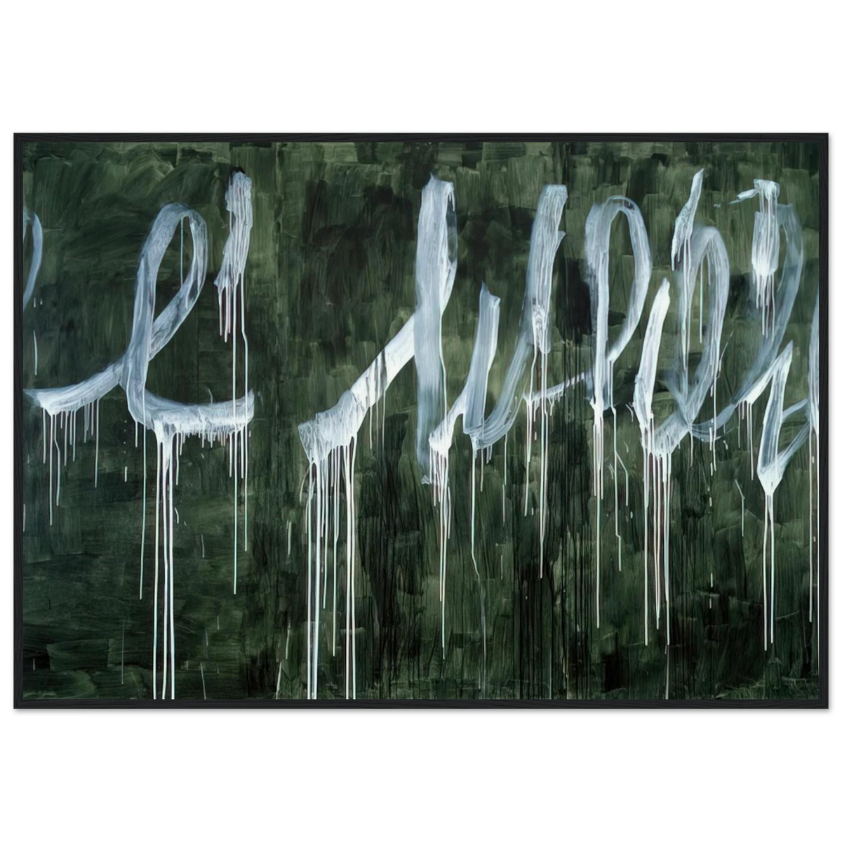 III Notes From Salalah  Note I  Framed Poster | Cy Twombly Framed Prints Wall Art | Cy Twombly Store