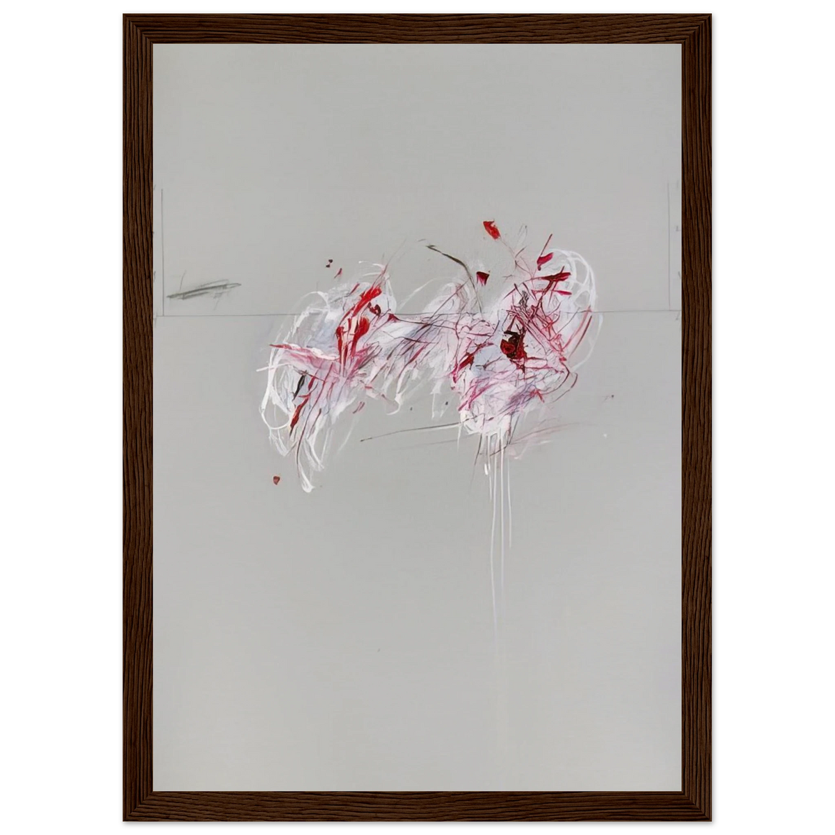 Nine Discourses on Commodus, Part II Framed Poster | Cy Twombly Framed Prints Wall Art | Cy Twombly Store