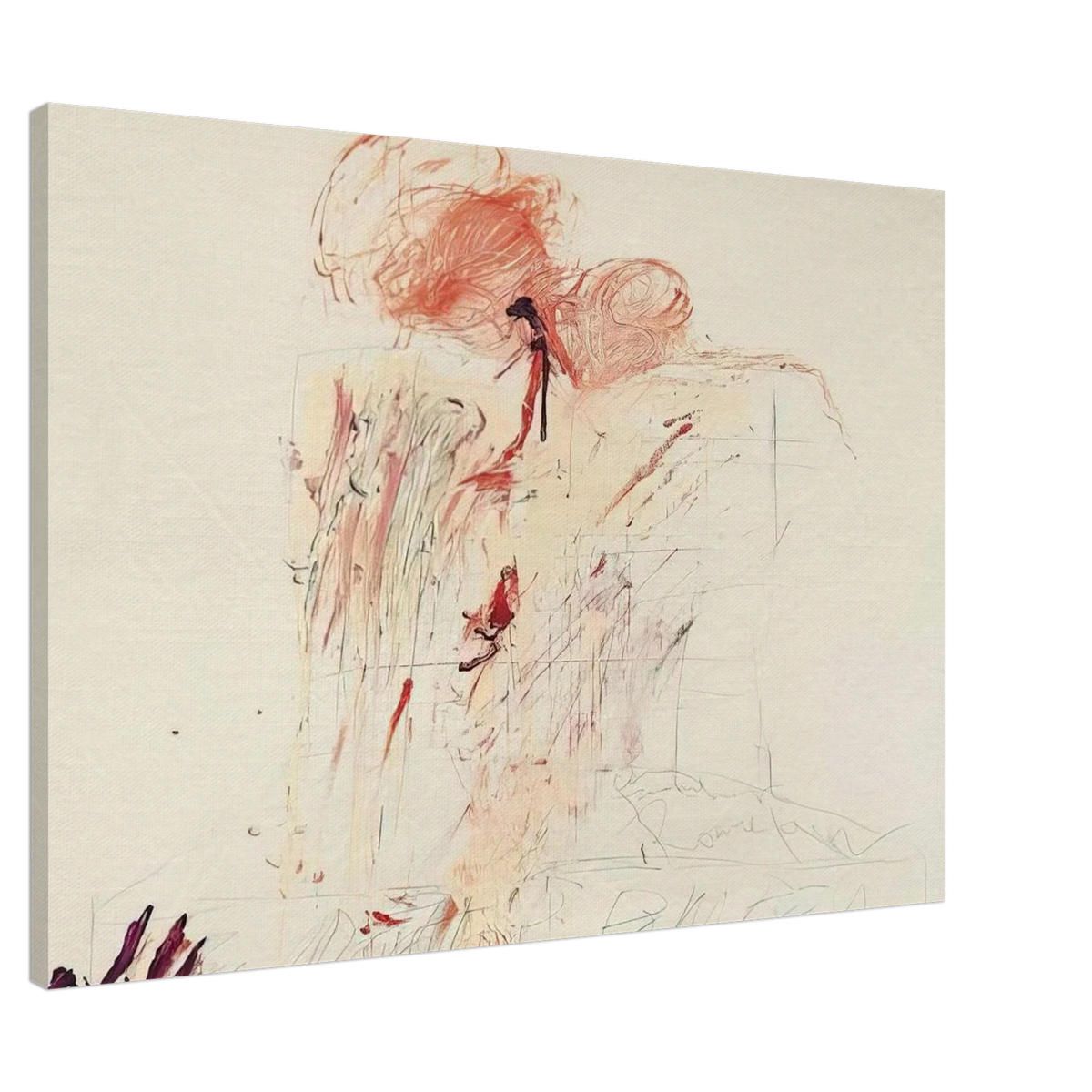 Death of Pompey  Rome  Canvas | Cy Twombly Canvas | Cy Twombly Store