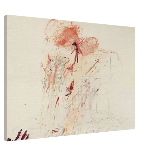 Death of Pompey  Rome  Canvas | Cy Twombly Canvas | Cy Twombly Store
