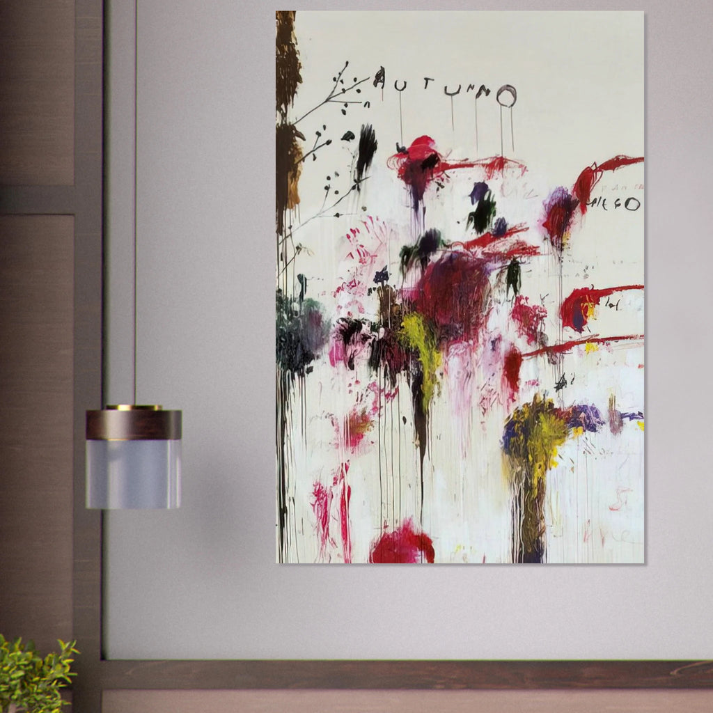 Quattro Stagioni II. Autunno Poster | Cy Twombly Poster | Cy Twombly Store