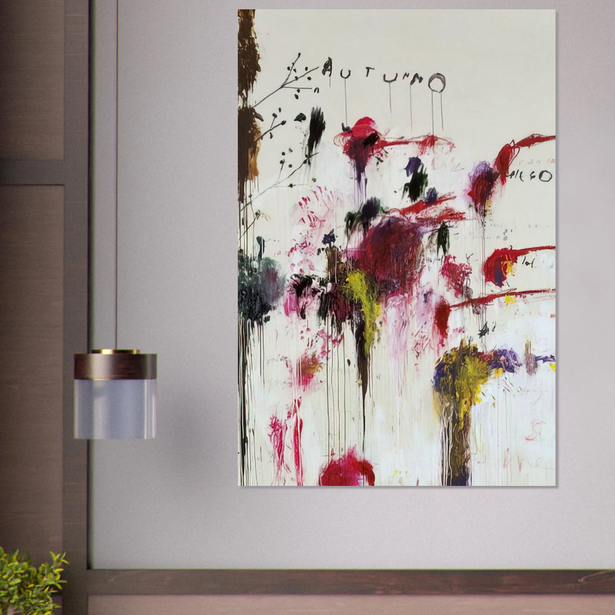 Quattro Stagioni II. Autunno Poster | Cy Twombly Poster | Cy Twombly Store