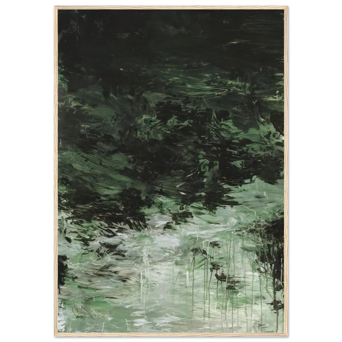 Untitled Part VIII Framed Poster | Cy Twombly Framed Prints Wall Art | Cy Twombly Store