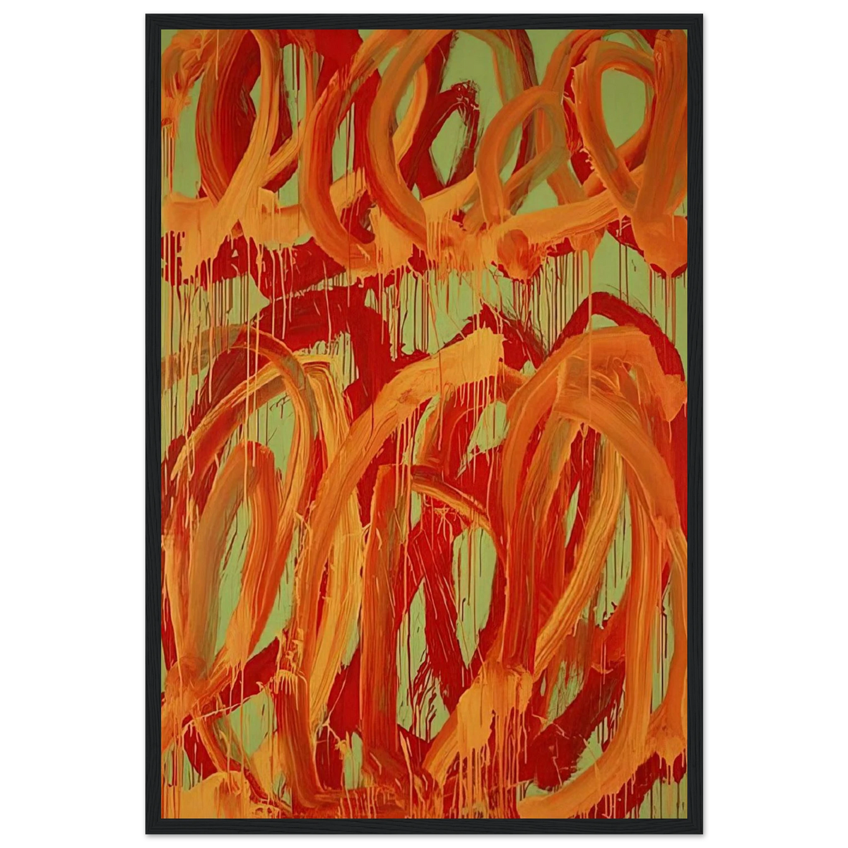 Camino Real  IV  Framed Poster | Cy Twombly Framed Prints Wall Art | Cy Twombly Store