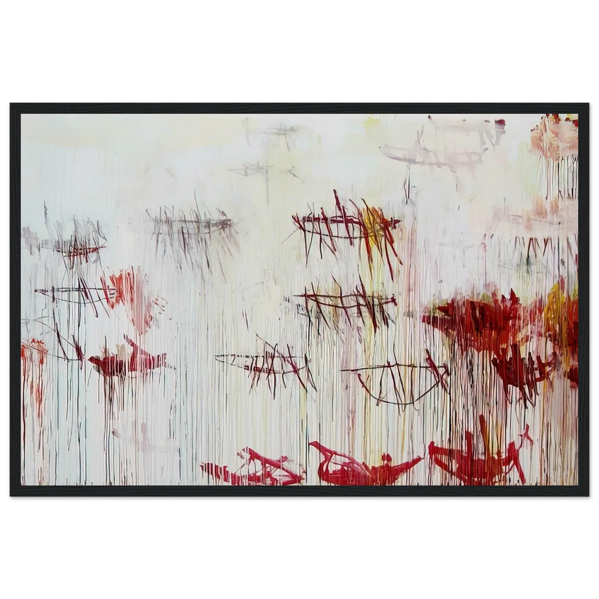 Lepanto, Part IX Framed Poster | Cy Twombly Framed Prints Wall Art | Cy Twombly Store