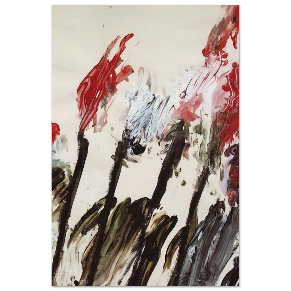 Nicola's Irises Poster | Cy Twombly Poster | Cy Twombly Store