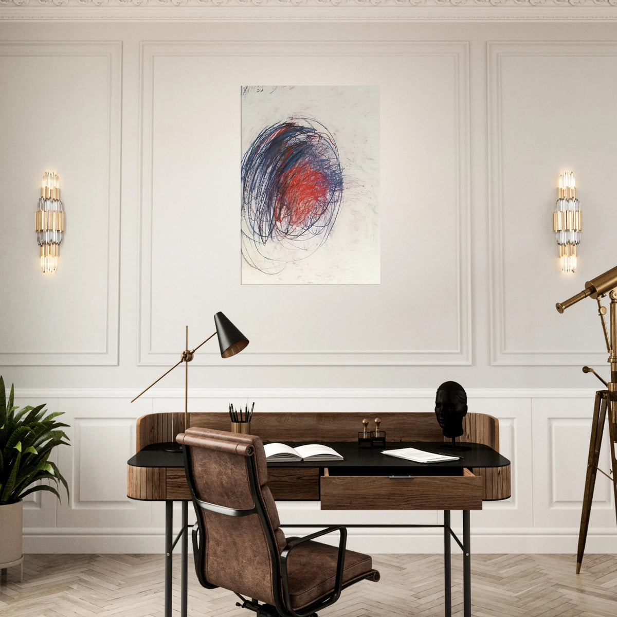 Fifty Days at Iliam. Shield of Achilles Canvas | Cy Twombly Canvas | Cy Twombly Store