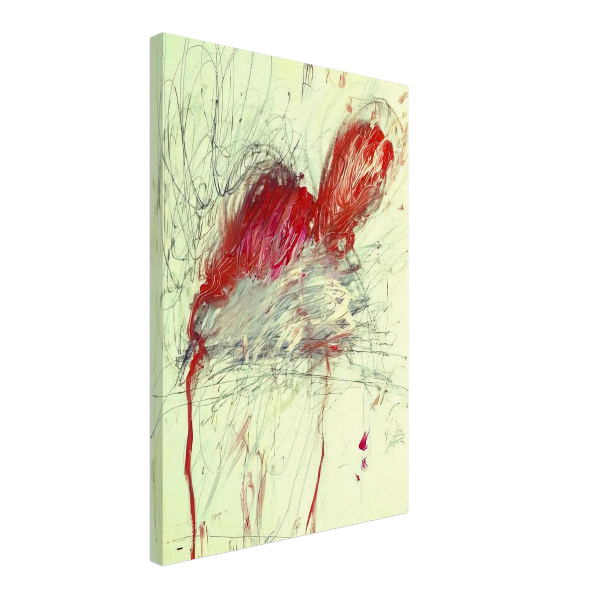 Leda and the Swan Canvas | Cy Twombly Canvas | Cy Twombly Store