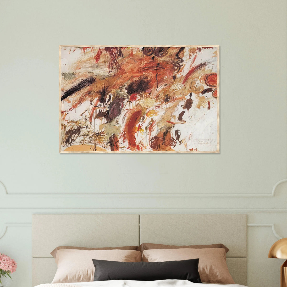 Ferragosto V Framed Poster | Cy Twombly Framed Prints Wall Art | Cy Twombly Store
