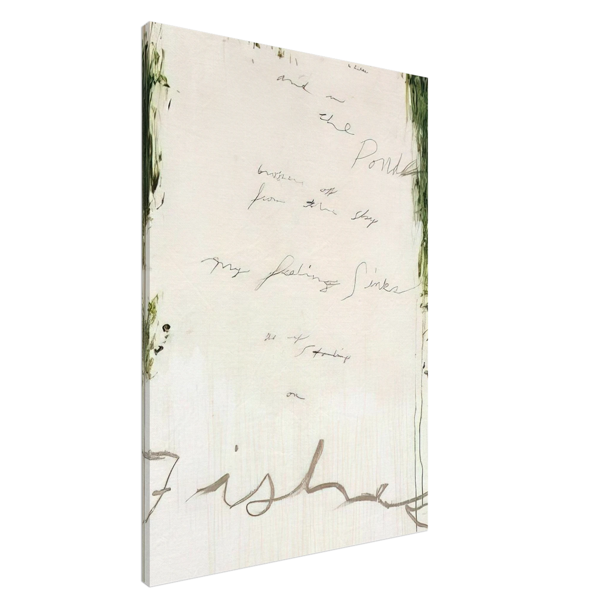 Untitled Part I Canvas | Cy Twombly Canvas | Cy Twombly Store