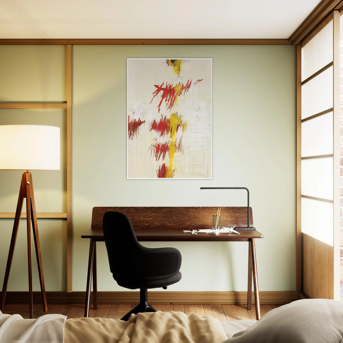Quattro Stagioni II. Primavera Framed Poster | Cy Twombly Framed Prints Wall Art | Cy Twombly Store