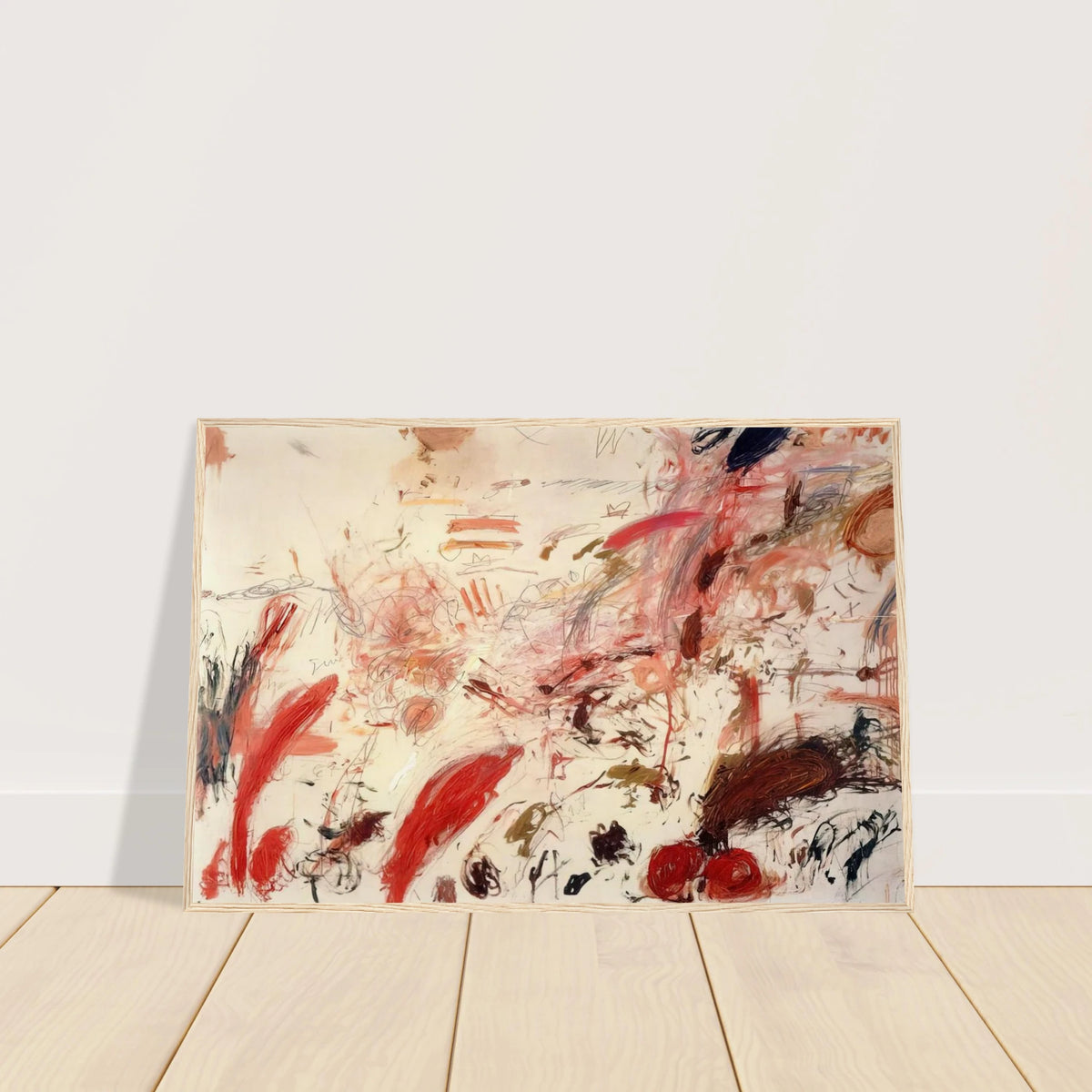 Ferragosto IV Framed Poster | Cy Twombly Framed Prints Wall Art | Cy Twombly Store