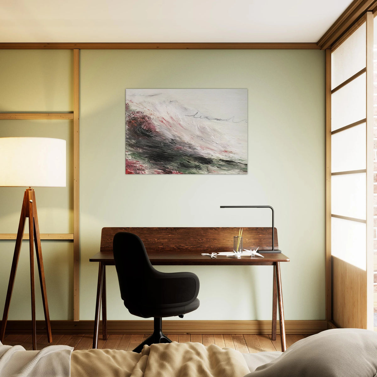 Hero and Leandro  A Painting in Four Parts  Part I Canvas | Cy Twombly Canvas | Cy Twombly Store