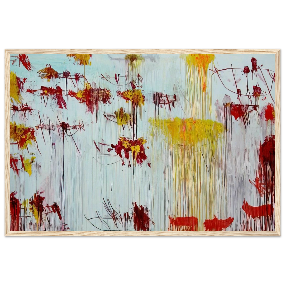 Lepanto, Part X Framed Poster | Cy Twombly Framed Prints Wall Art | Cy Twombly Store
