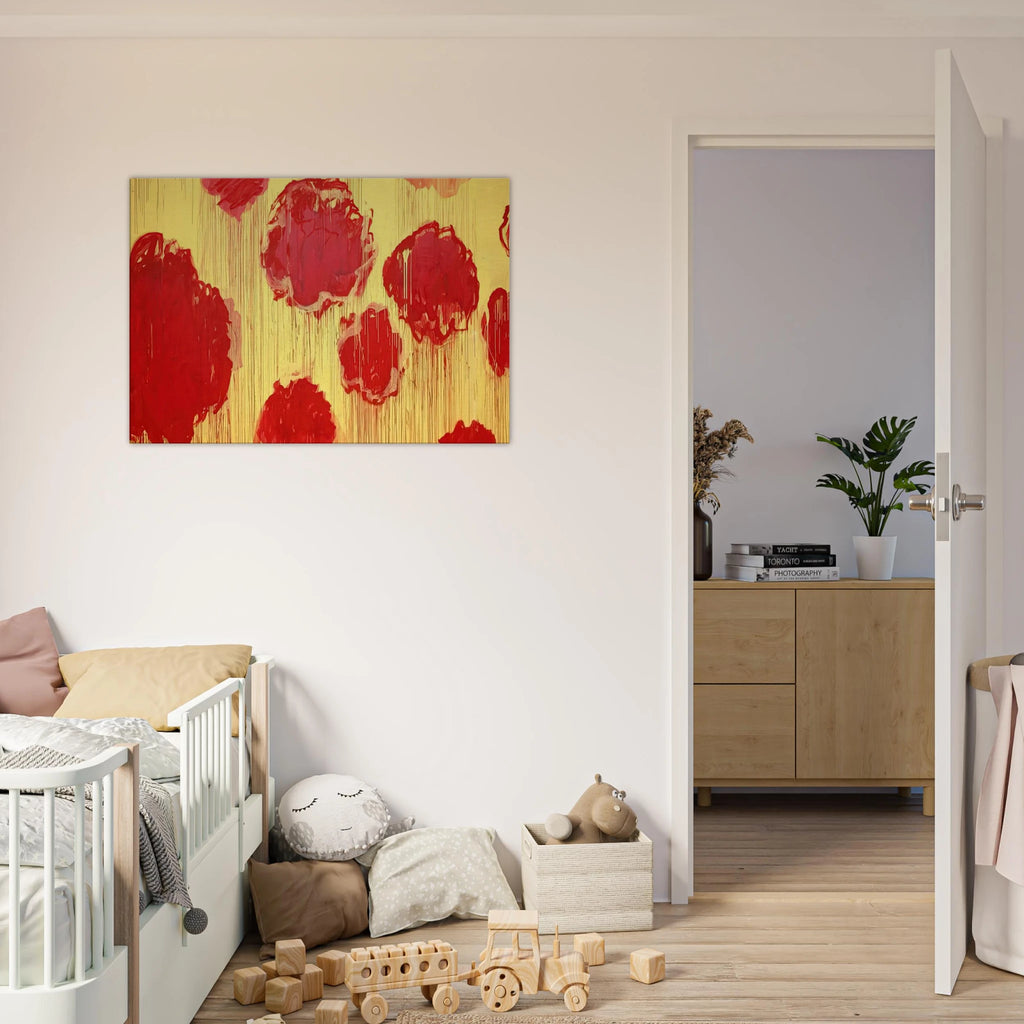 Untitled  Peonias series  Canvas | Cy Twombly Canvas | Cy Twombly Store