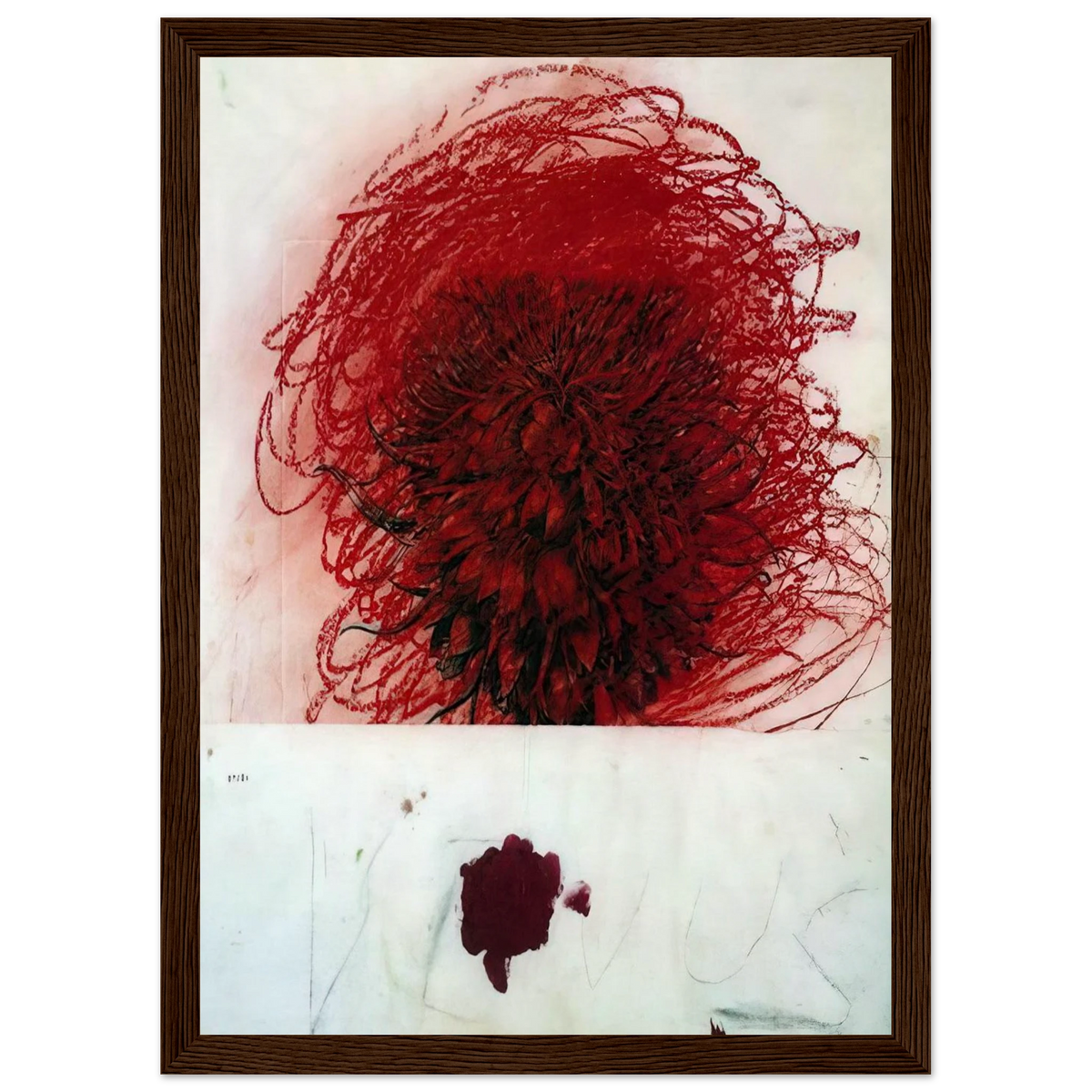 Pan II Framed Poster | Cy Twombly Framed Prints Wall Art | Cy Twombly Store