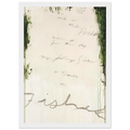 Untitled Part I Framed Poster | Cy Twombly Framed Prints Wall Art | Cy Twombly Store