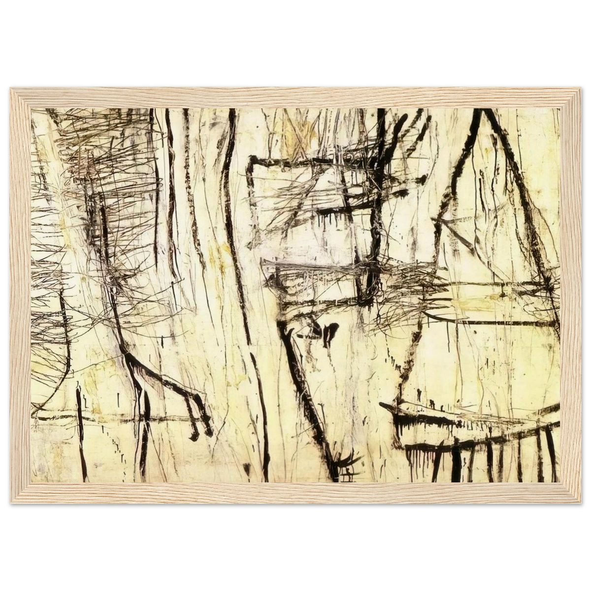 Tiznit Framed Poster | Cy Twombly Framed Prints Wall Art | Cy Twombly Store