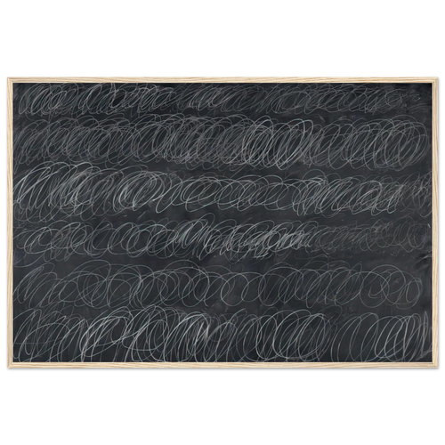Cold Stream Framed Poster | Cy Twombly Framed Prints Wall Art | Cy Twombly Store