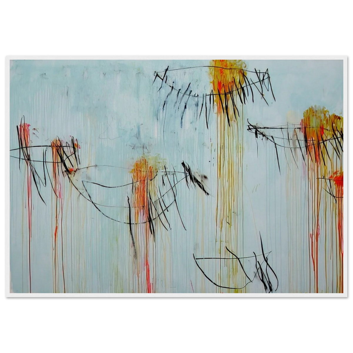 Lepanto, Part II Framed Poster | Cy Twombly Framed Prints Wall Art | Cy Twombly Store