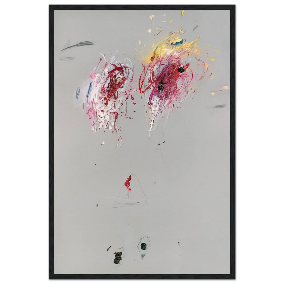 Nine Discourses on Commodus, Part IV Framed Poster | Cy Twombly Framed Prints Wall Art | Cy Twombly Store