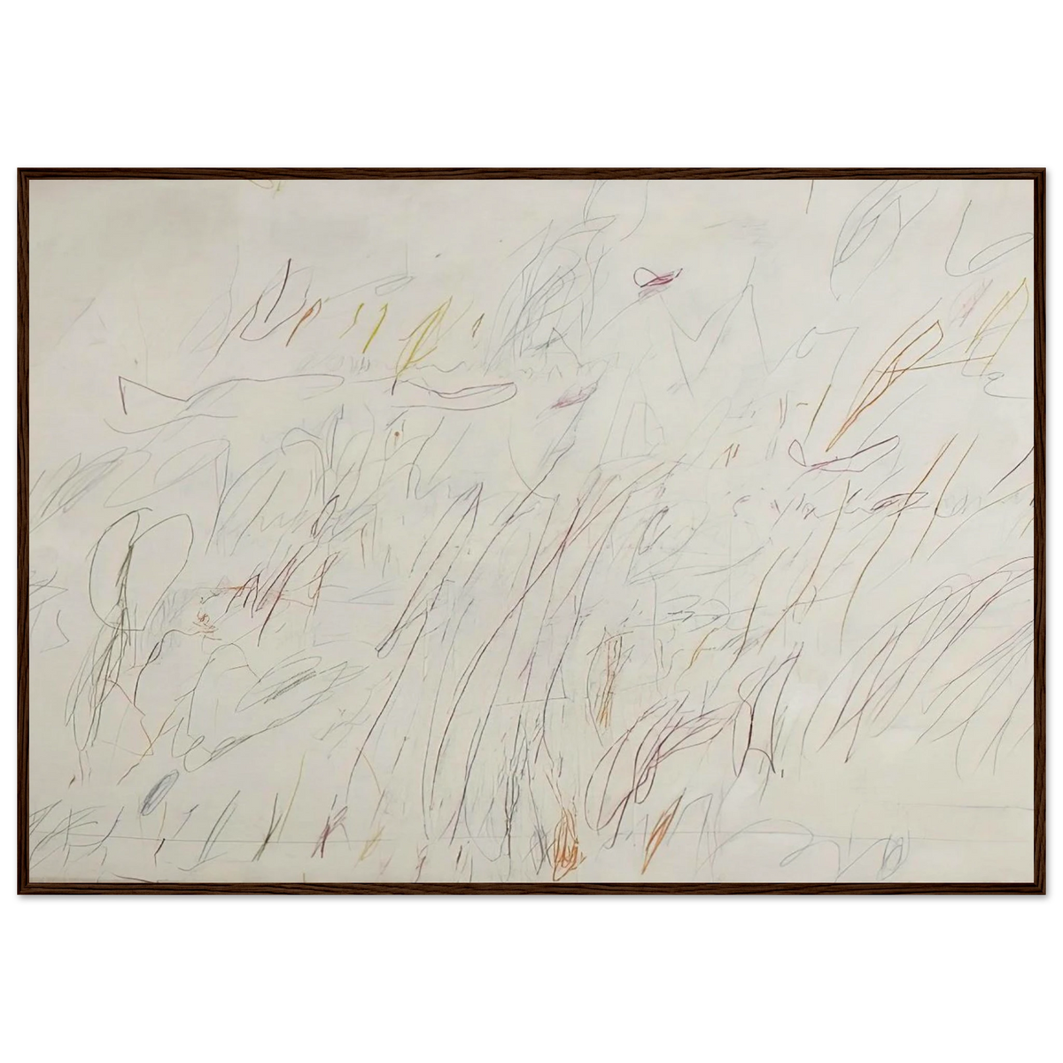 Sunset Framed Poster | Cy Twombly Framed Prints Wall Art | Cy Twombly Store