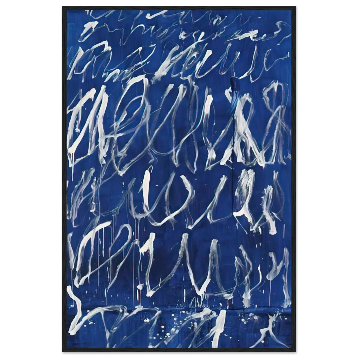 Untitled Framed Poster | Cy Twombly Framed Prints Wall Art | Cy Twombly Store