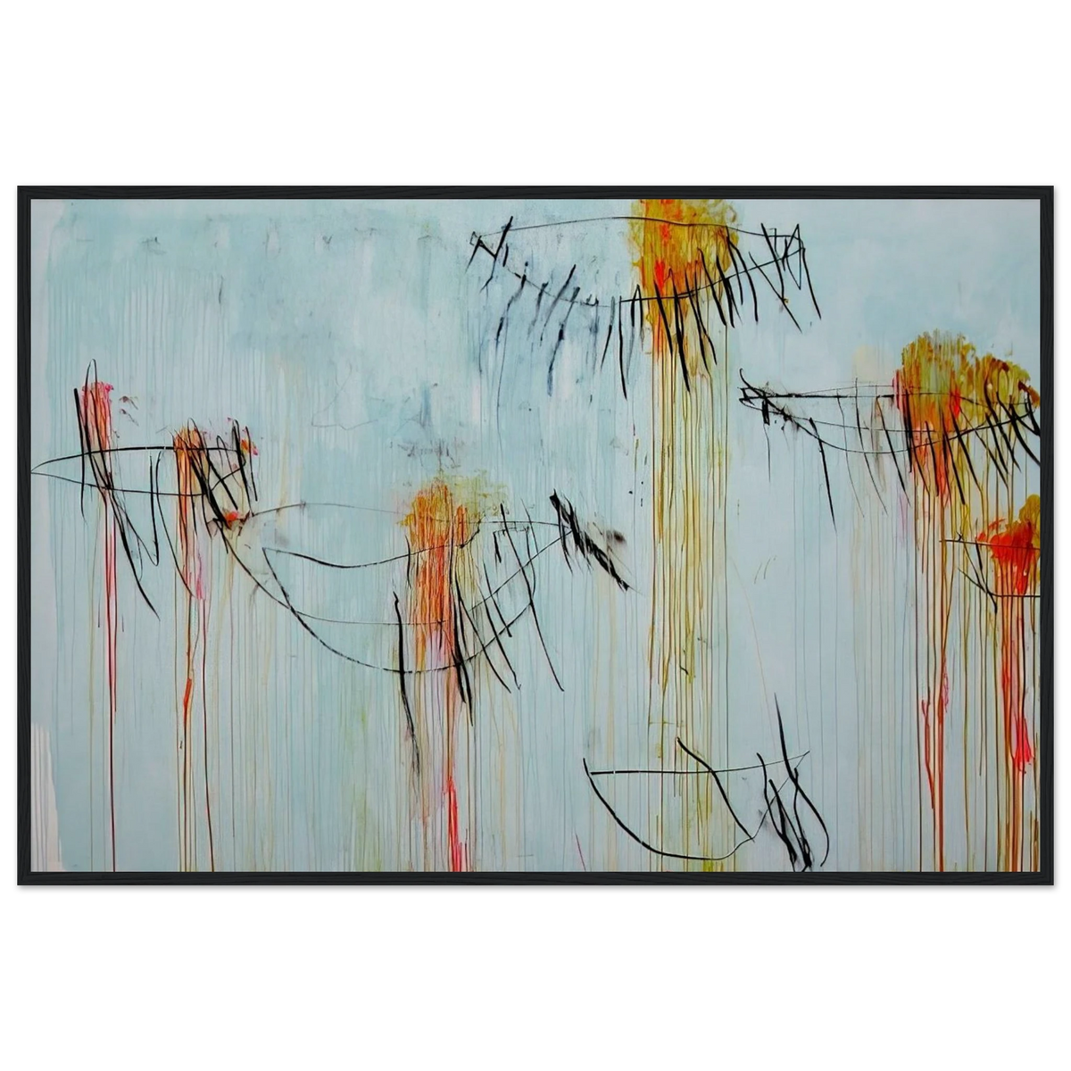 Lepanto, Part II Framed Poster | Cy Twombly Framed Prints Wall Art | Cy Twombly Store