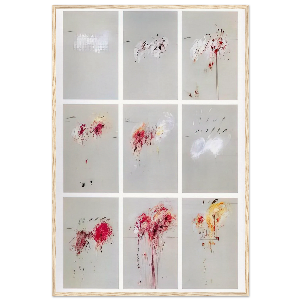Nine Discourses on Commodus Framed Poster | Cy Twombly Framed Prints Wall Art | Cy Twombly Store