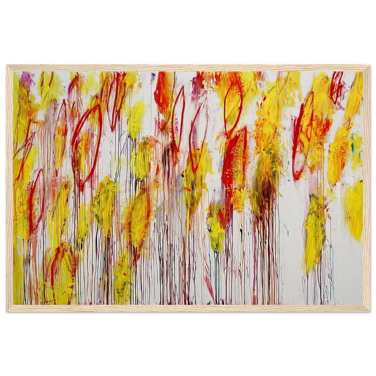 Lepanto, Part I Framed Poster | Cy Twombly Framed Prints Wall Art | Cy Twombly Store