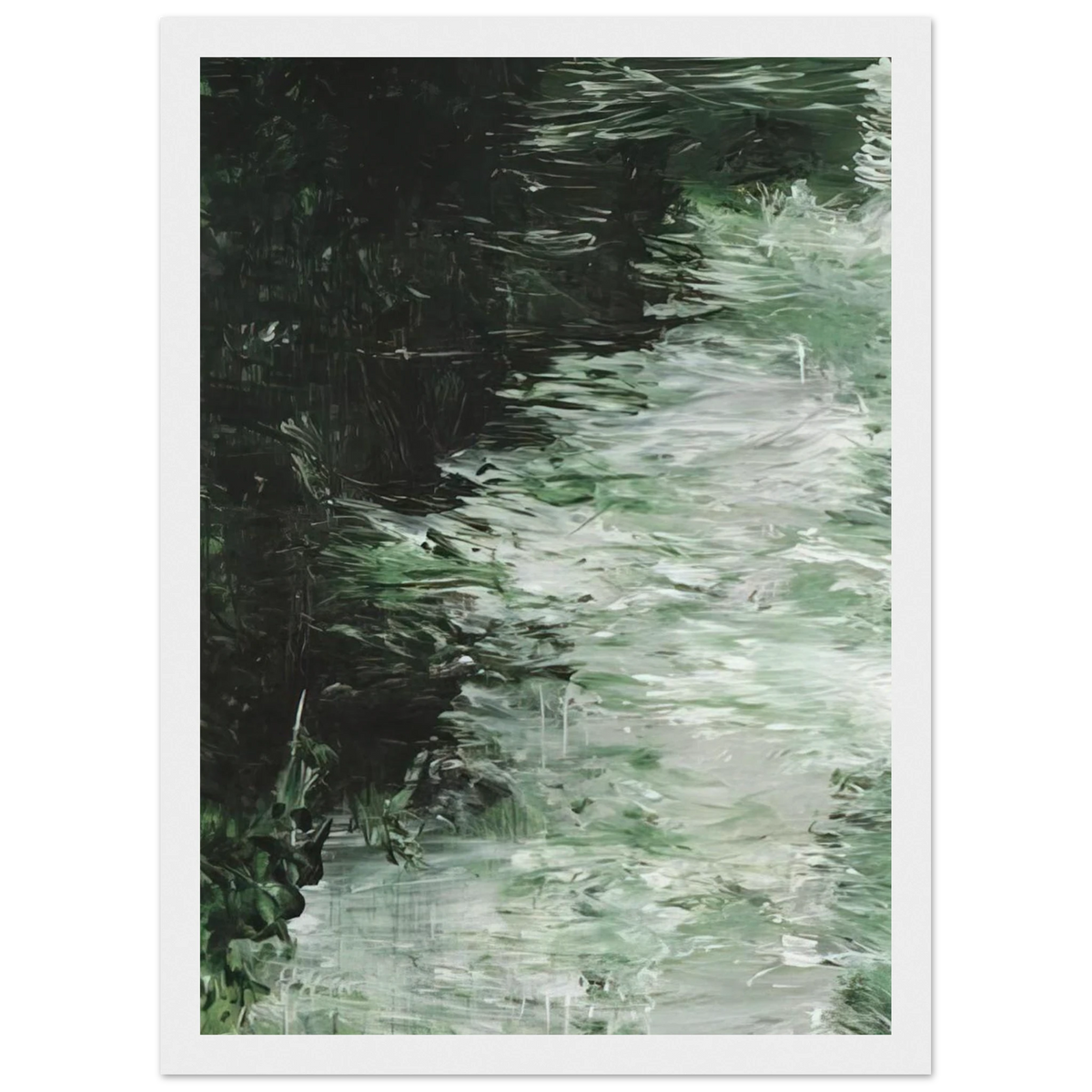 Untitled Part VII Framed Poster | Cy Twombly Framed Prints Wall Art | Cy Twombly Store