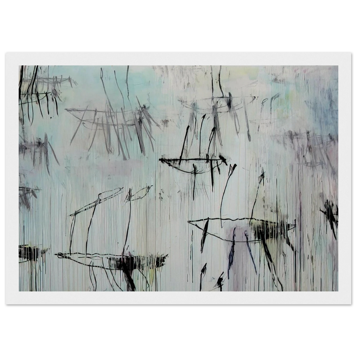 Lepanto, Part V Framed Poster | Cy Twombly Framed Prints Wall Art | Cy Twombly Store