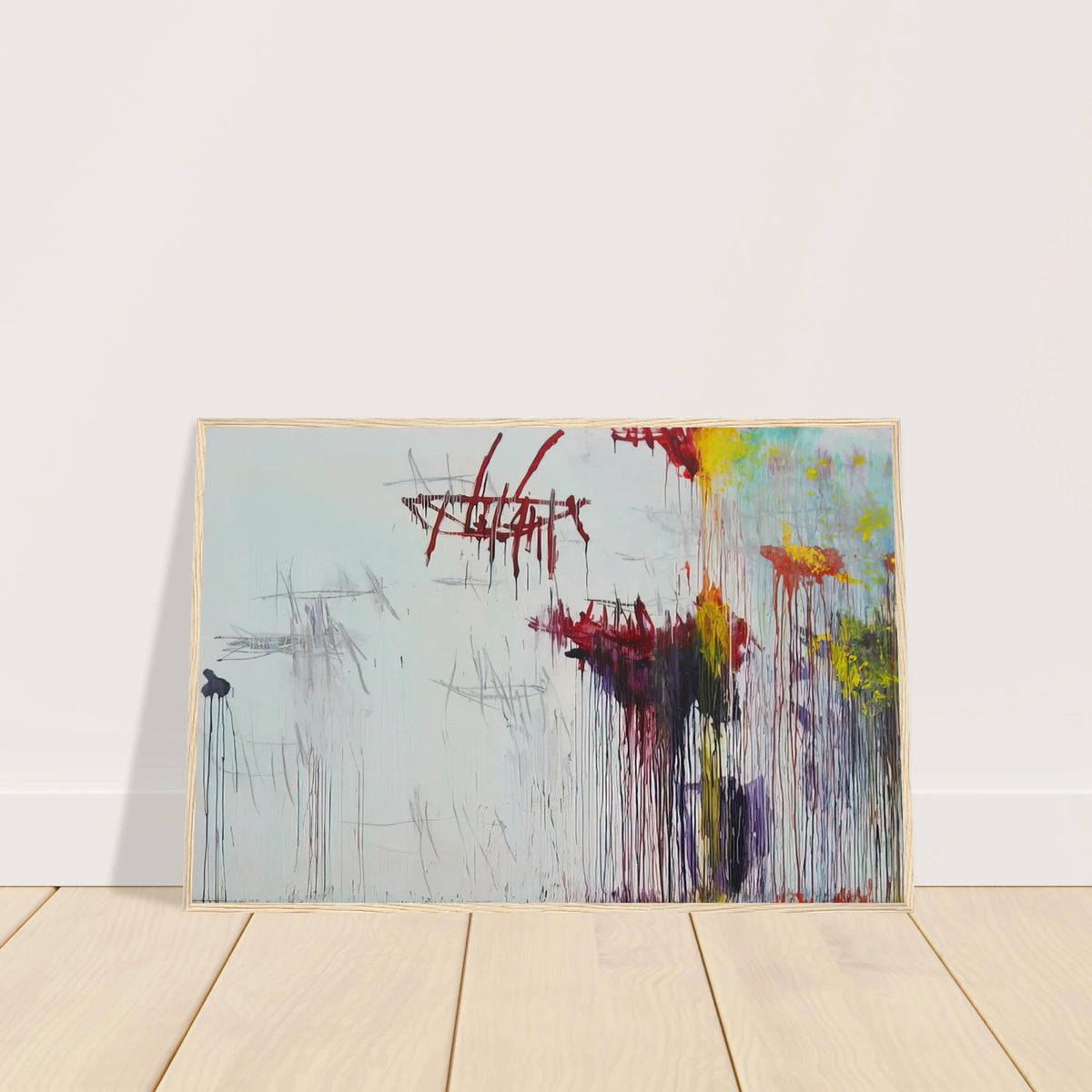 Lepanto, Part VI Framed Poster | Cy Twombly Framed Prints Wall Art | Cy Twombly Store