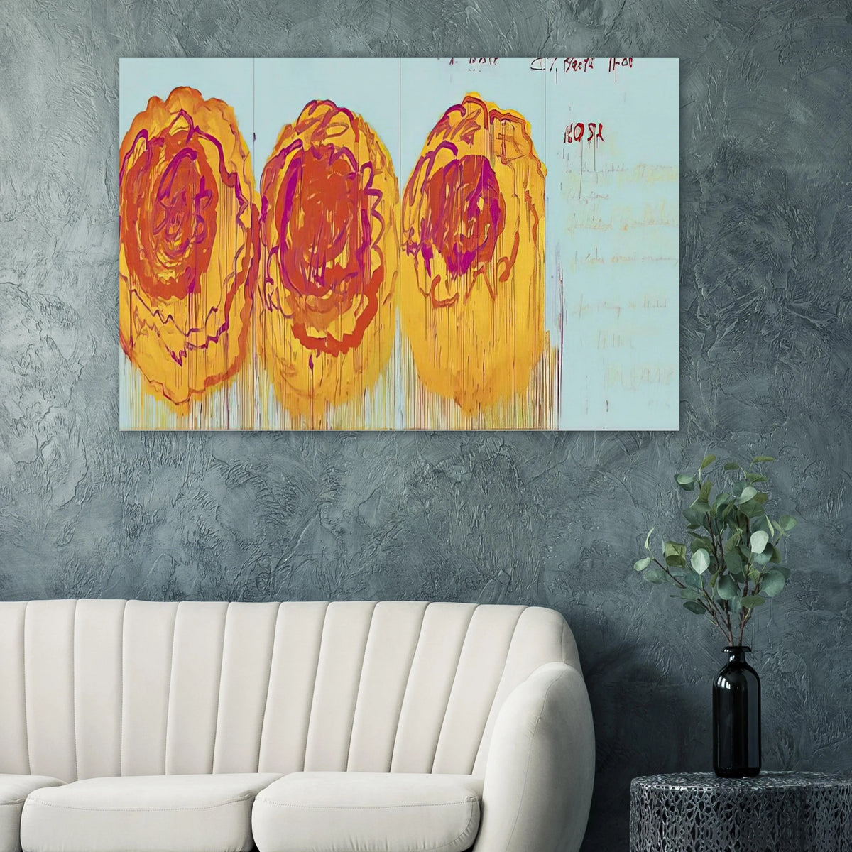 The Rose  I  Poster | Cy Twombly Poster | Cy Twombly Store