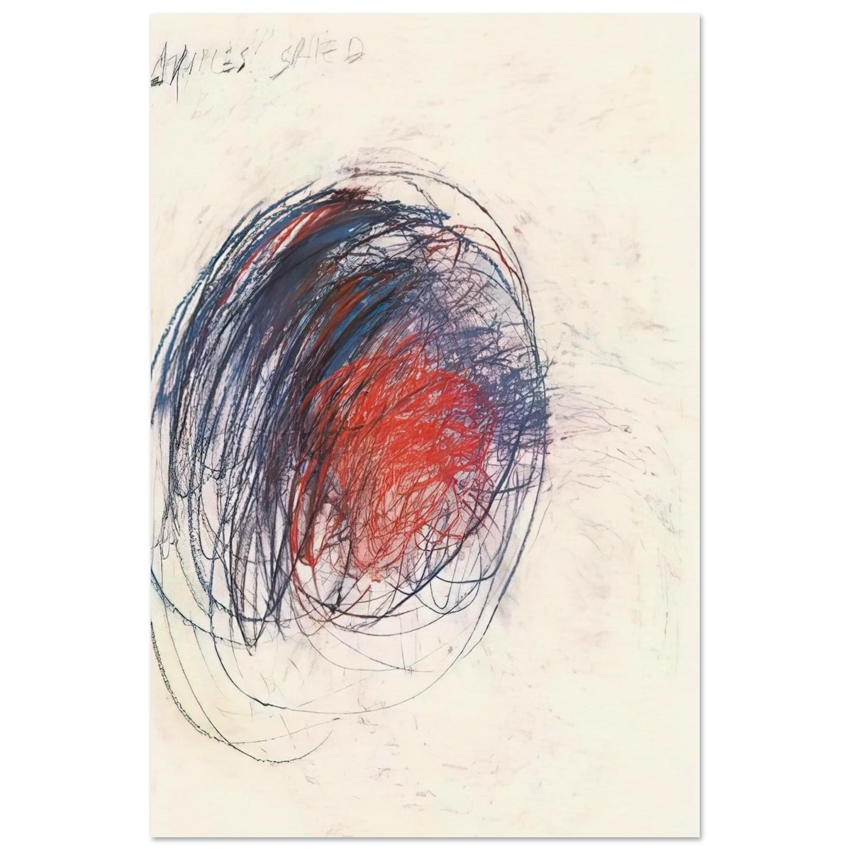 Fifty Days at Iliam. Shield of Achilles Poster | Cy Twombly Poster | Cy Twombly Store