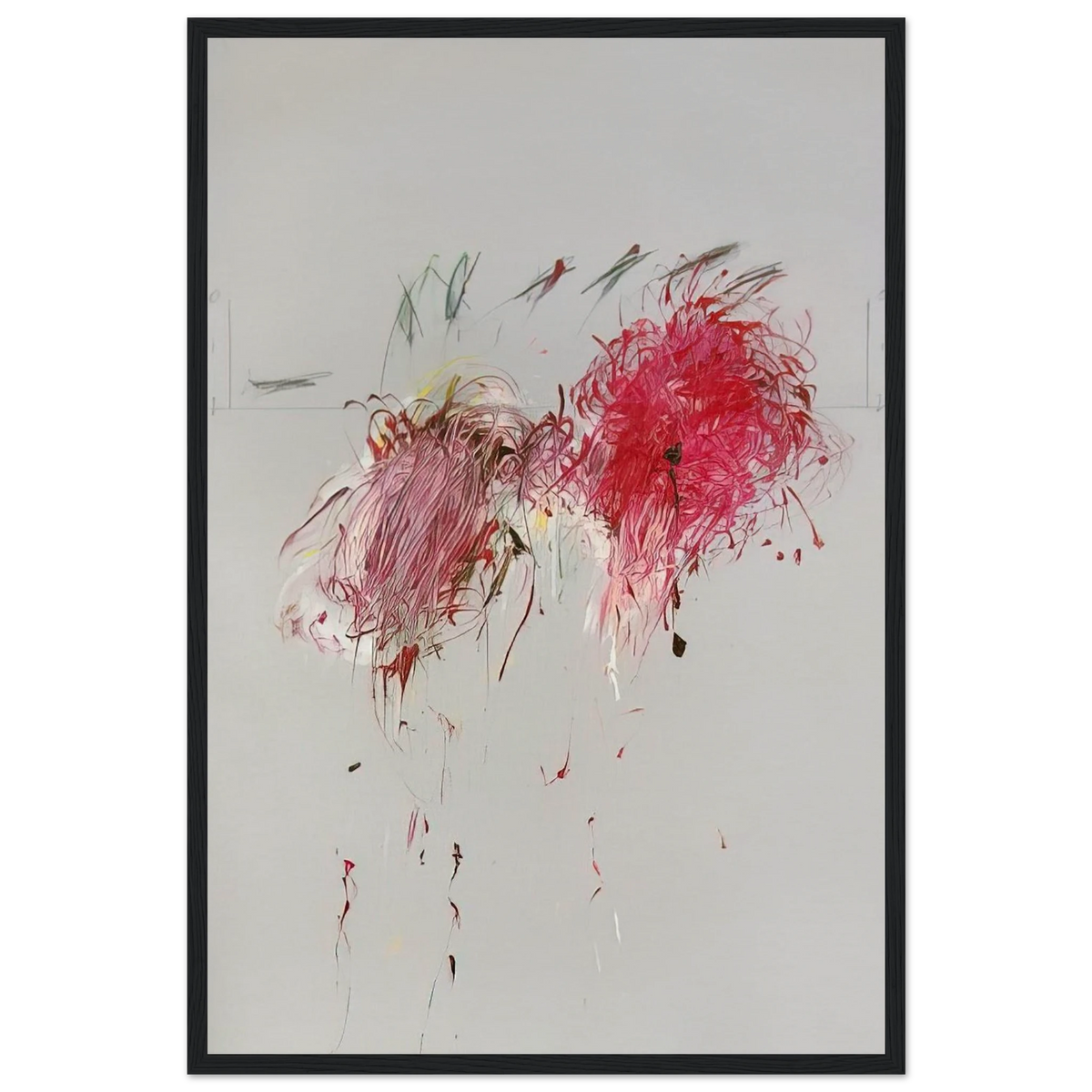 Nine Discourses on Commodus, , Part VII Framed Poster | Cy Twombly Framed Prints Wall Art | Cy Twombly Store