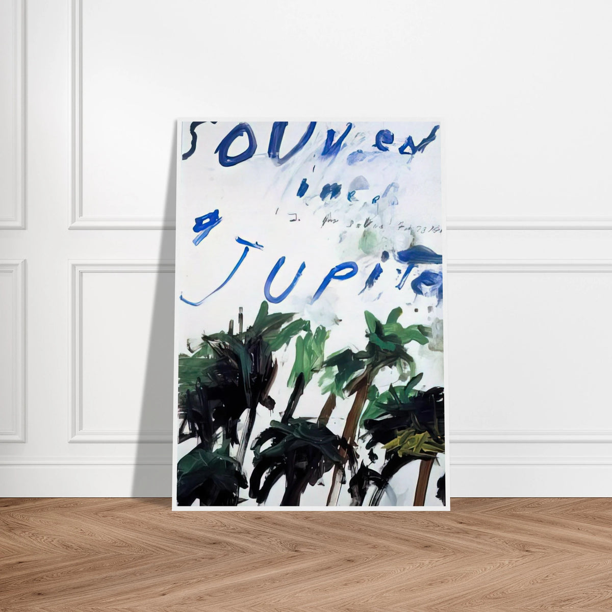 Souvenir Framed Poster | Cy Twombly Framed Prints Wall Art | Cy Twombly Store