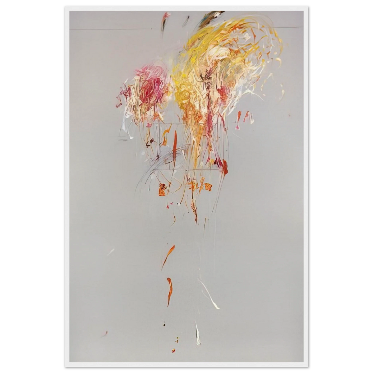 Nine Discourses on Commodus, Part IX Framed Poster | Cy Twombly Framed Prints Wall Art | Cy Twombly Store