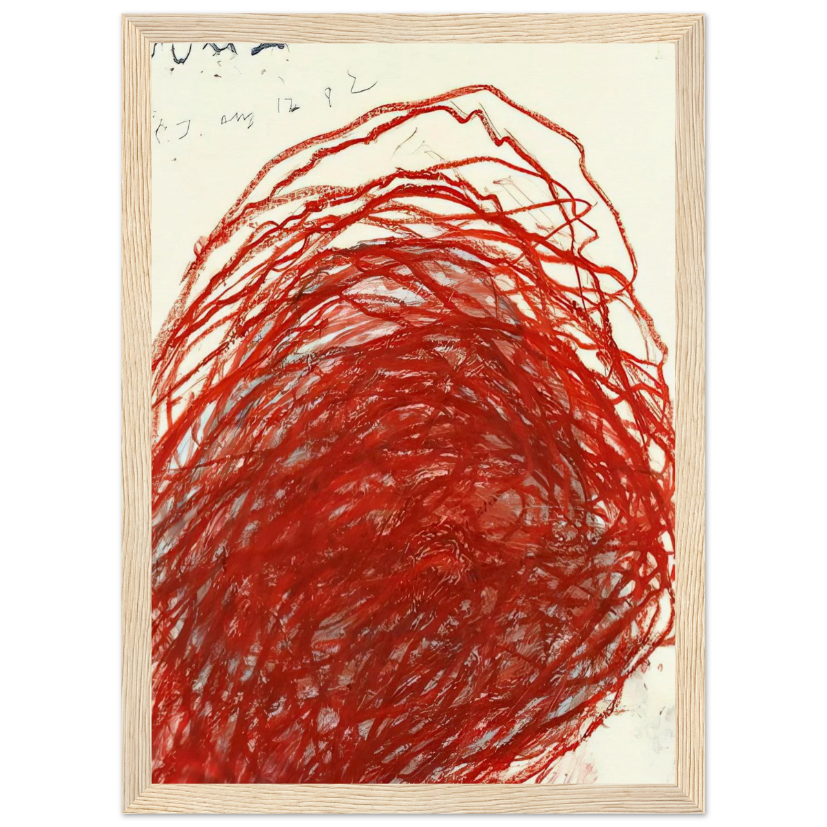 Suma Framed Poster | Cy Twombly Framed Prints Wall Art | Cy Twombly Store