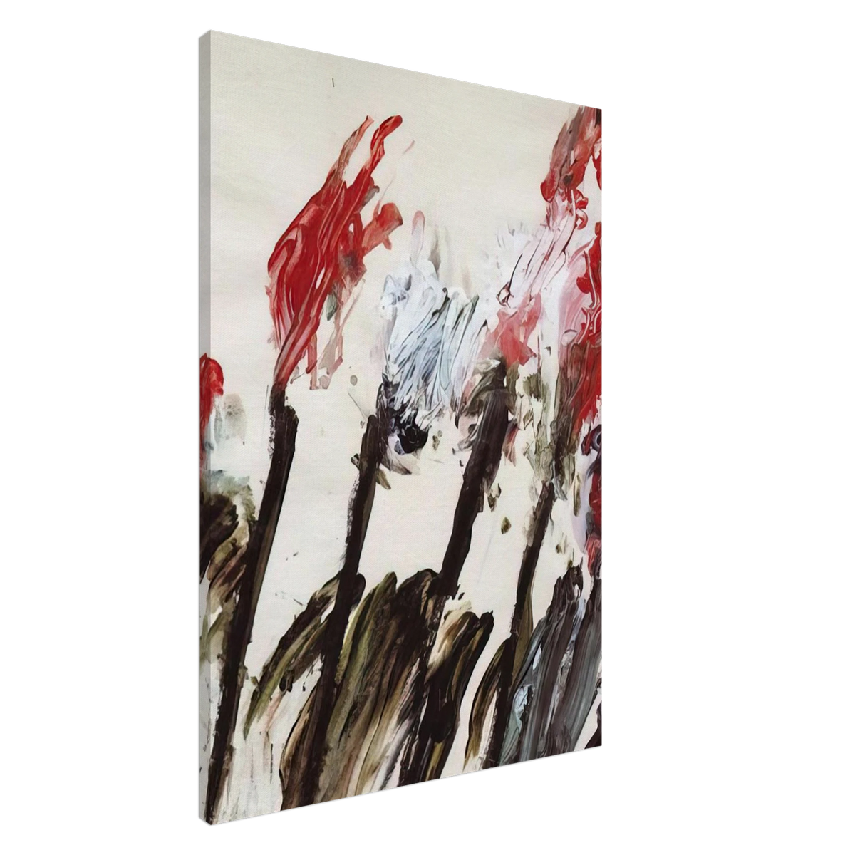 Nicola's Irises Canvas | Cy Twombly Canvas | Cy Twombly Store