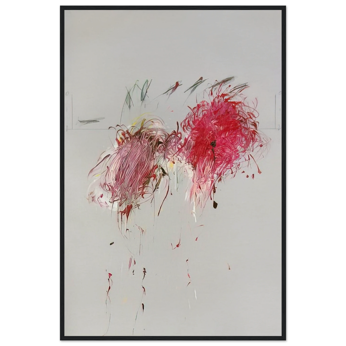 Nine Discourses on Commodus, , Part VII Framed Poster | Cy Twombly Framed Prints Wall Art | Cy Twombly Store