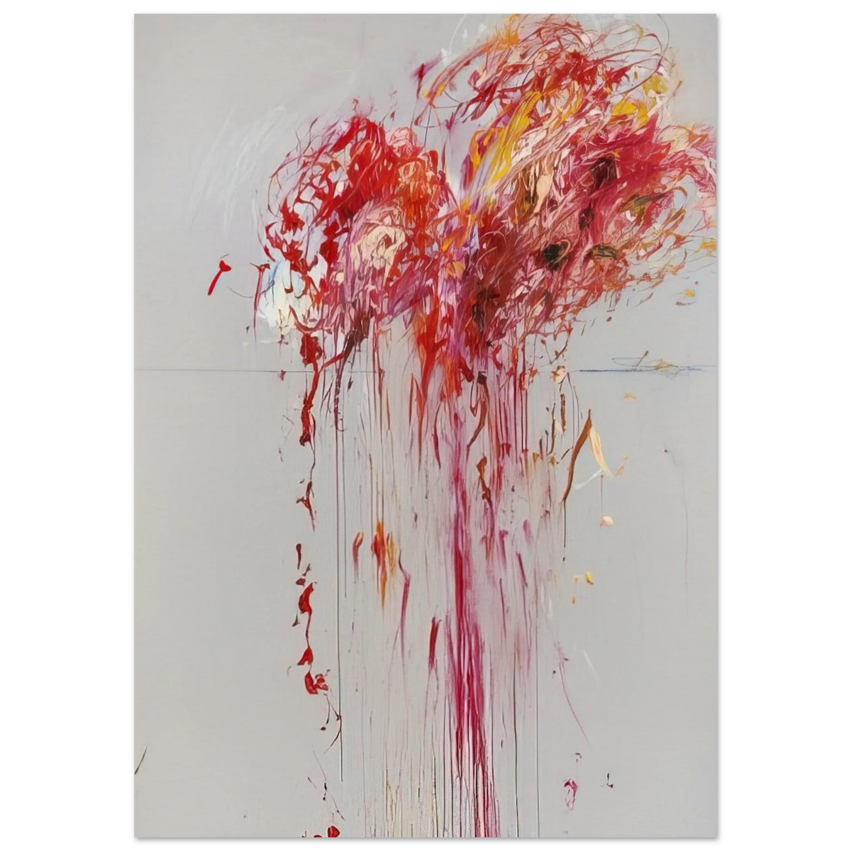 Nine Discourses on Commodus, Part VIII Poster | Cy Twombly Poster | Cy Twombly Store